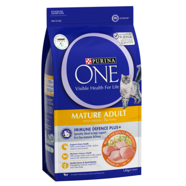 Purina ONE Mature Adult 7 Chicken Dry Cat Food Purina New Zealand